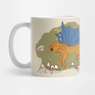 Dragon dog Mug